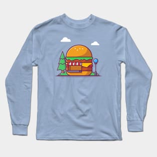 Burger Shop Long Sleeve T-Shirt